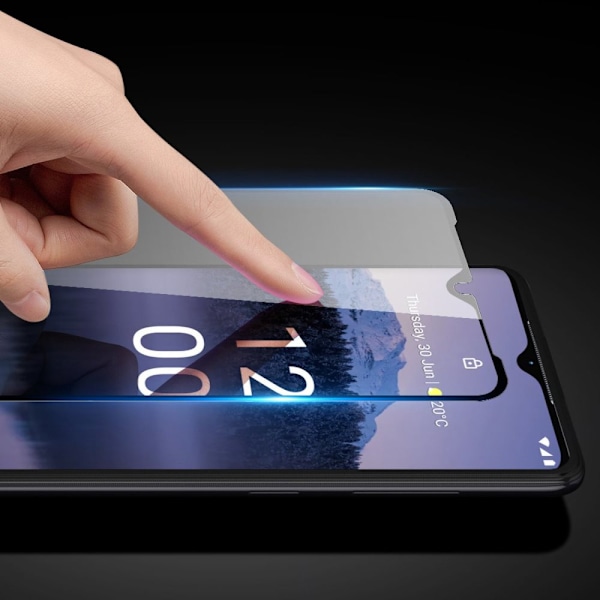 DUX DUCIS HOLDBART HÆRDET GLAS TIL NOKIA G11 PLUS 9H MED SORT RAMME