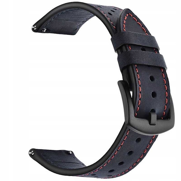 Spacecase Klorrem 22 Mm Elegance Marinblåt För Apple Watch