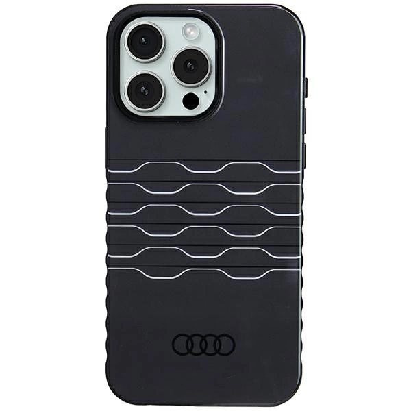 AUDI IML MAGSAFE ETUI TIL IPHONE 15 PRO MAX - SORT