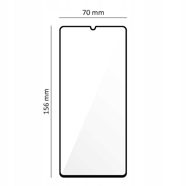 Pof Hela Skydd I Härdat Glas För Samsung Galaxy A70 9H Skärmskydd