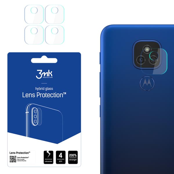 MOTOROLA MOTO E7 PLUS - 3MK OBJEKTIVBESKYTTELSE