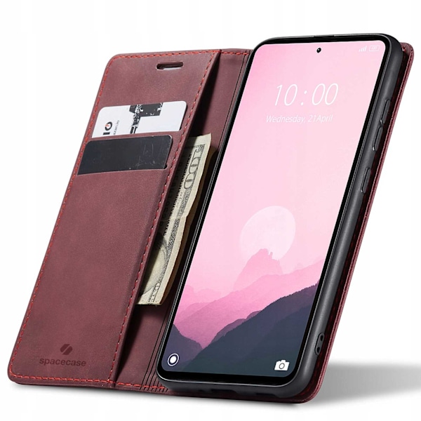 Spacecase-Fodral Pålånkskydd För Xiaomi Redmi 12C Red