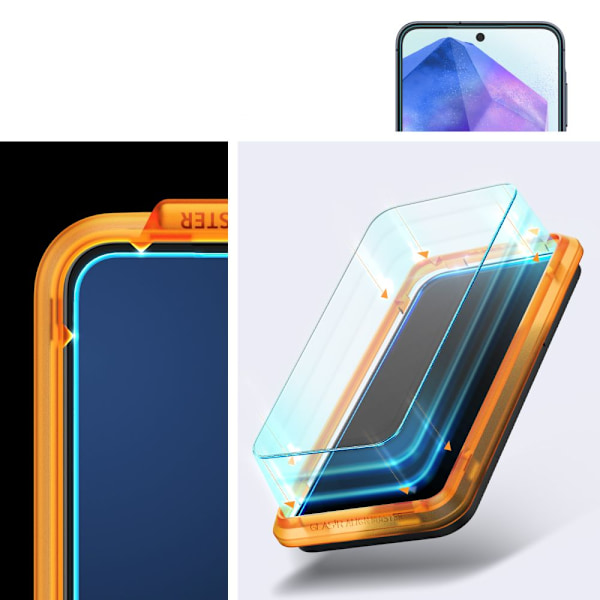SPIGEN ALM GLAS.TR HÆRDET GLAS TIL NOTHING PHONE 2A - 2 STK.