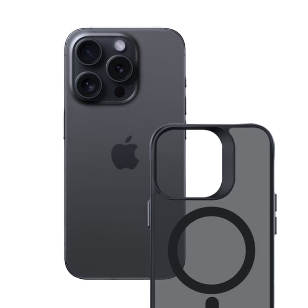APPLE IPHONE 15 PRO MAX - 3MK SMOKE MAGCASE