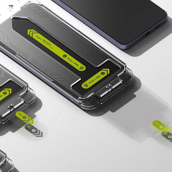 HÆRDET GLAS RINGKE EASY SLIDE 2-PACK GALAXY S24 CLEAR