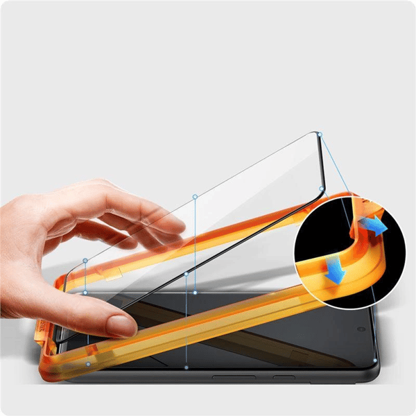 SPIGEN ALM GLAS.TR HÆRDET GLAS TIL GOOGLE PIXEL 8 PRO - 2 STK.