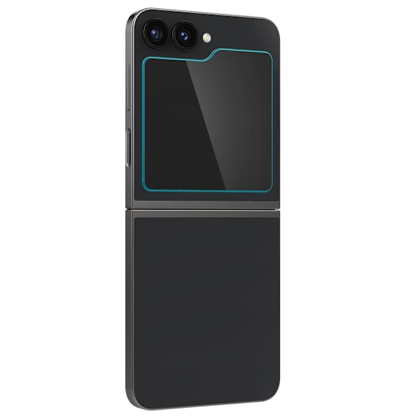 HÆRDET GLAS SPIGEN GLAS.TR "EZ FIT" 2-PACK GALAXY MED FLIP 6 CLEAR