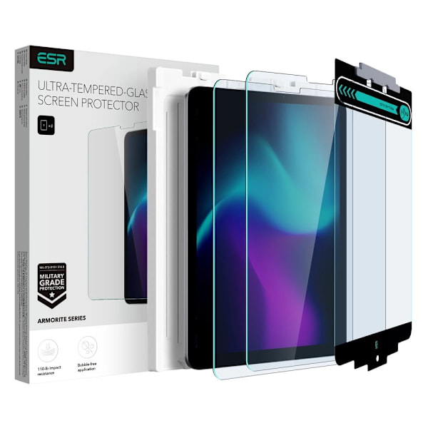 ESR ARMORITE HÆRDET GLAS TIL IPAD AIR 10.9'' 4/5 2020-2022 / PRO 11.2'' / 3/4 2020-2022