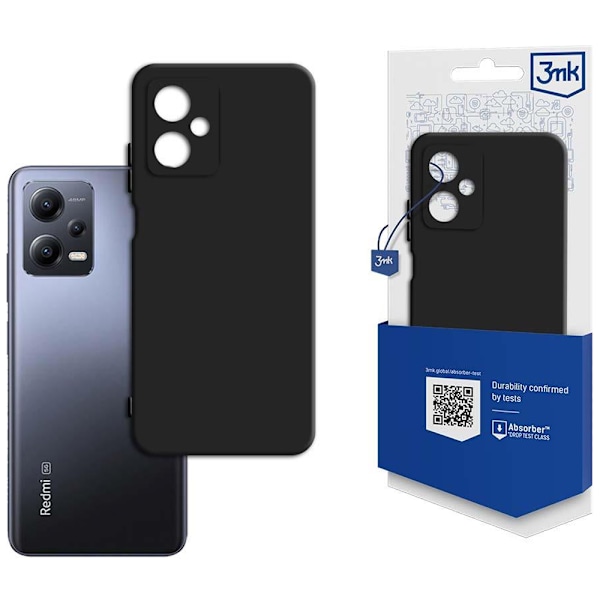 REDMI NOTE 12 5G - 3MK MATT CASE BLACK