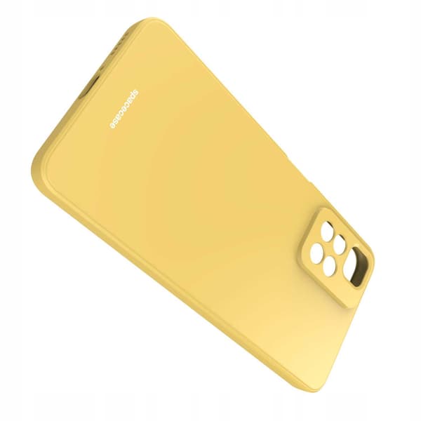 Spacecase Silikonfodral För Xiaomi Redmi Note 11 Pro+ Yellow