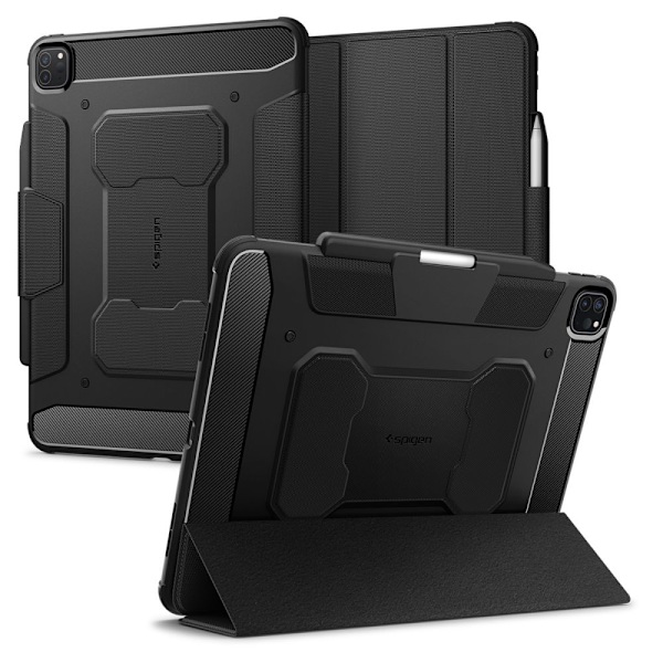 SPIGEN RUGGED ARMOR "PRO" IPAD PRO 13 7 / 2024 SVART