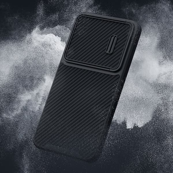 NILLKIN CASE CAMERA COVER TIL SAMSUNG GALAXY S23 SORT