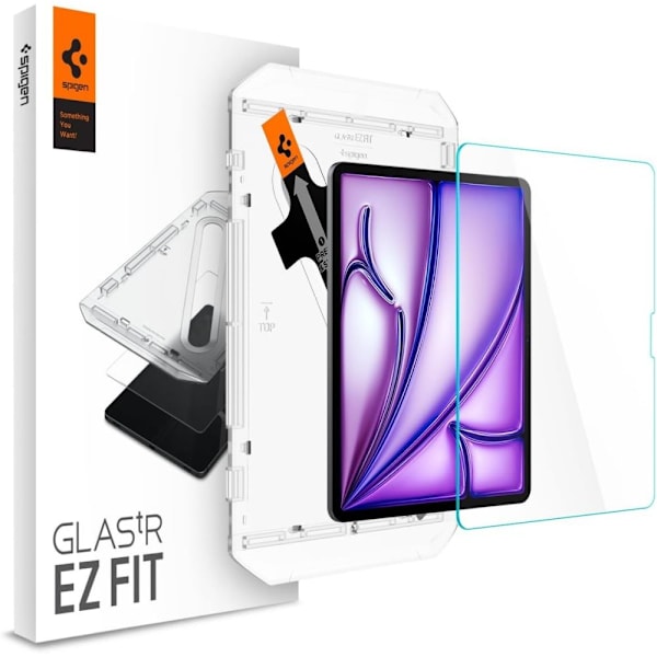 HÆRDET GLAS SPIGEN GLAS.TR "EZ FIT" IPAD AIR 13 2024 CLEAR