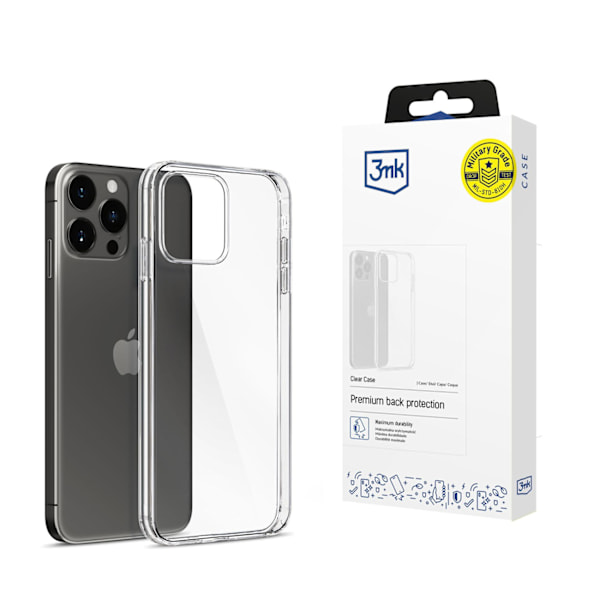 APPLE IPHONE 15 PRO MAX - 3MK CLEAR CASE