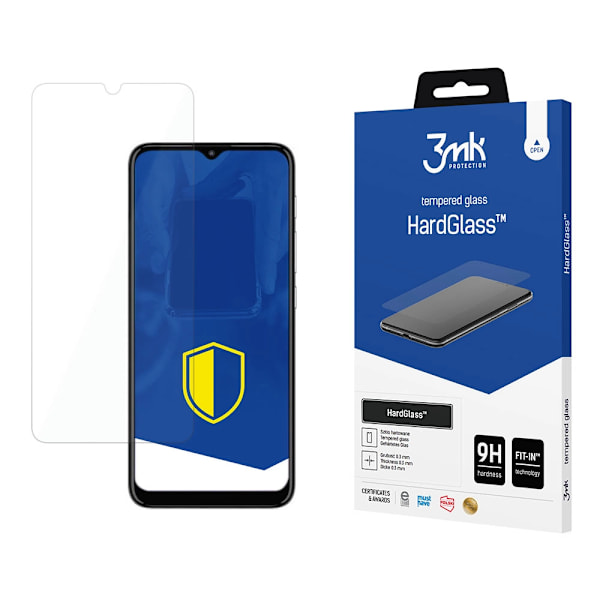 9H 3MK HARDGLASS GLAS TIL MOTOROLA MOTO E20
