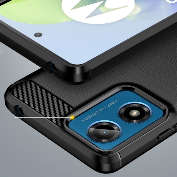 TECH-PROTECT TPUCARBON MOTOROLA MOTO G24 / G24 POWER / G04 / E14 SVART