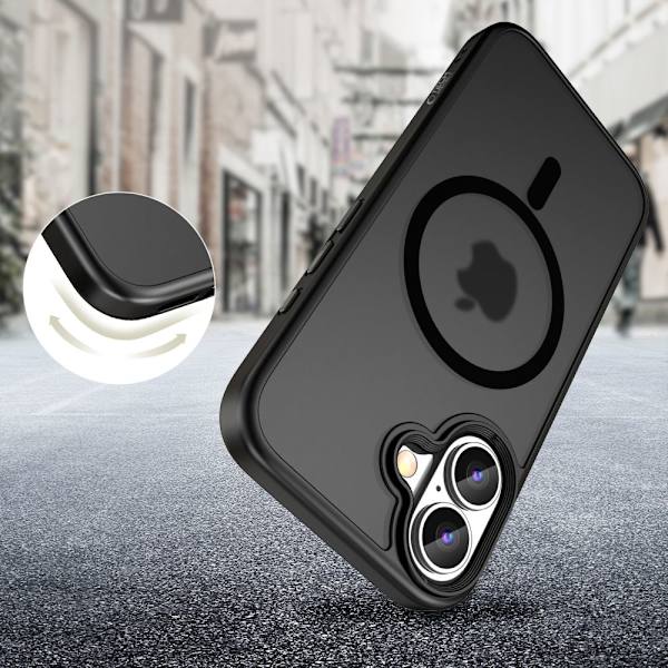 TECH-PROTECT MAGMAT MAGSAFE IPHONE 16 MAT SORT