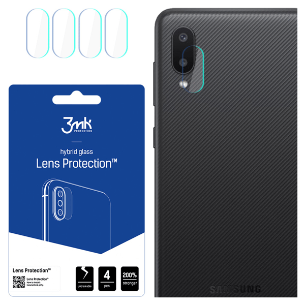 SAMSUNG GALAXY A02 - 3MK OBJEKTIVBESKYTTELSE