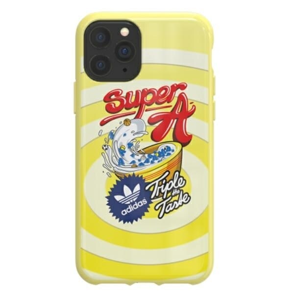 Adidas Molded Deksel BODEGA iPhone 11 Pro gul/gul 36343