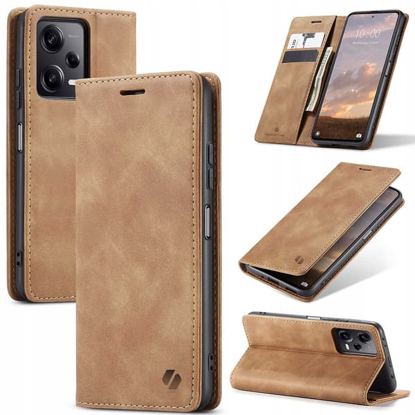 Spacecase Fodral För Poco X5 Pro Note 12 Pro Brown
