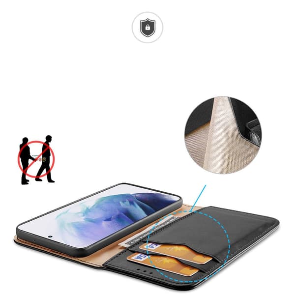 DUX DUCIS CASE CASE CASE COVER CASE TIL SAMSUNG GALAXY S22+ SORT
