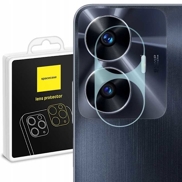 Rymdfodral Härdat Glas För Realme C55 Kamera Glas Skydd 9H
