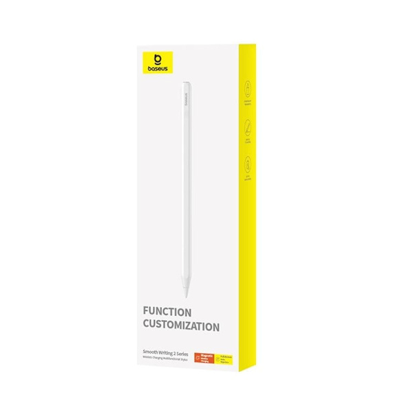Baseus Smooth Writing 2 aktiv stylus for iPad med utskiftbar spiss - hvit