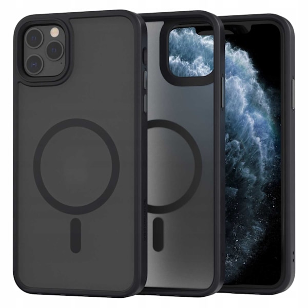 Spacecase Hybrid Case För Iphone 11 Pro Black För Magsafe
