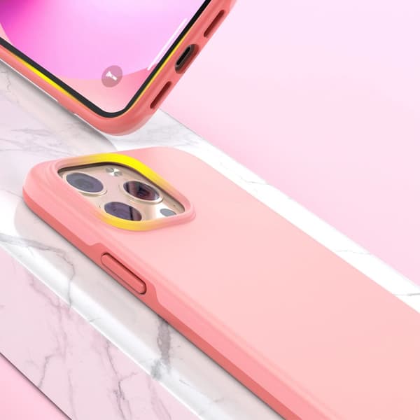 CHOETECH CASE MED MAGSAFE TIL IPHONE 13 PRO MAX PINK