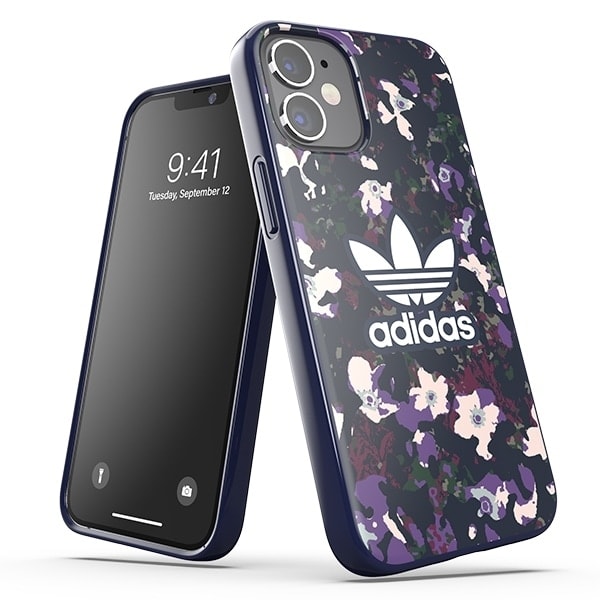 Adidas ELLER SnapCase Graphic iPhone 12 Min i 5,4" lila/lila 42375