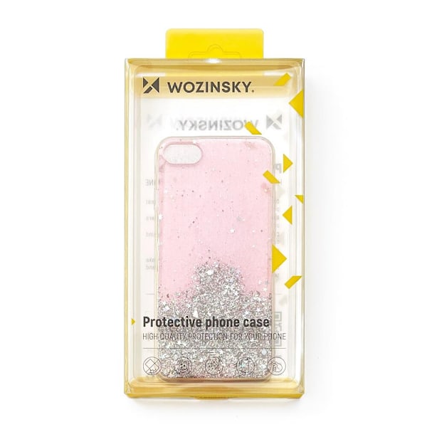 Wozinsky Star Glitter Shiny Case Glitter Cover Xiaomi Redmi Note 9T 5G Grønn