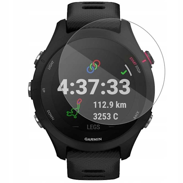 Rymdfodral Härdat Glas 2.5D För Garmin Forerunner 255 41Mm Skydd