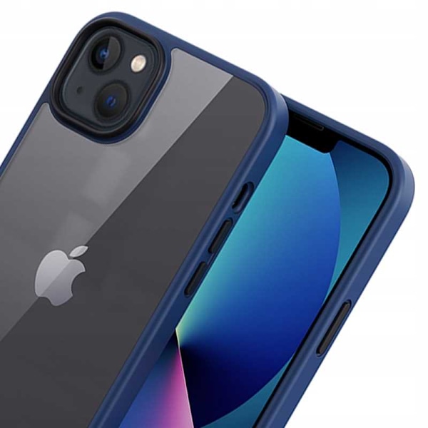 Spacecase Case Cover För Iphone 14 Plus Marinblå Sc Metro