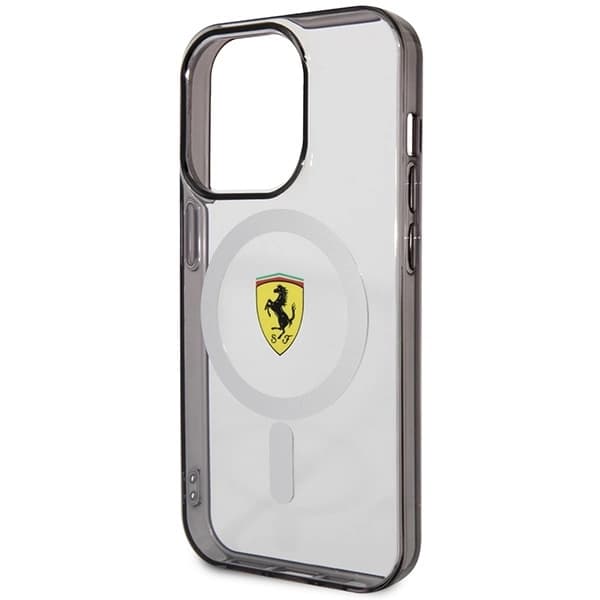 FERRARI OUTLINE MAGSAFE ETUI TIL IPHONE 14 PRO MAX - GENNEMSIGTIG
