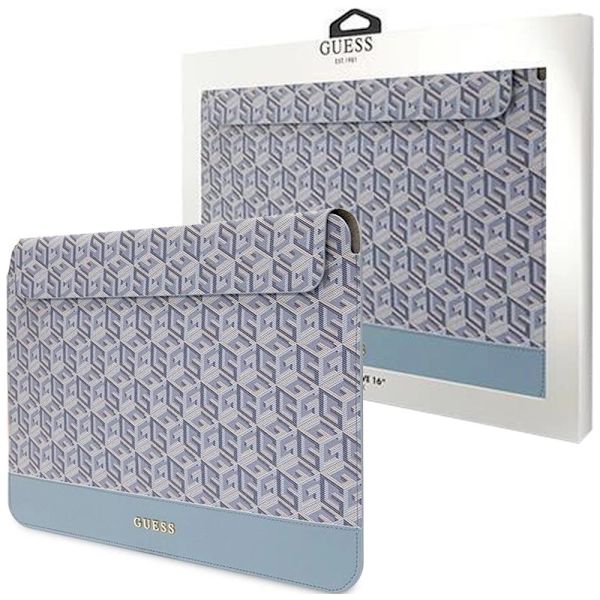 Guess GCube Stripes Laptopveske 16 - Blå