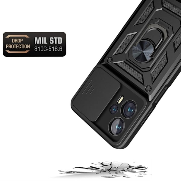 TECH-PROTECT CAMSHIELD PRO XIAOMI POCO X4 GT SVART