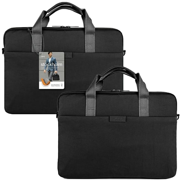 UNIQ bag Stockholm laptop Sleeve 16 sort/midnight black