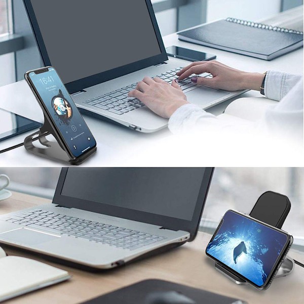 TECH-PROTECT QI15W-S1 TRÅDLØS OPLADER 15W SORT