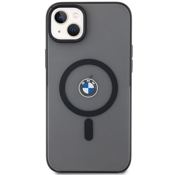 BMW SIGNATURE MAGSAFE ETUI TIL IPHONE 14 PLUS - SORT