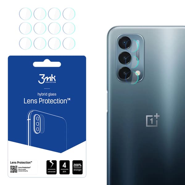 ONEPLUS NORD N200 5G - 3MK OBJEKTIVBESKYTTELSE