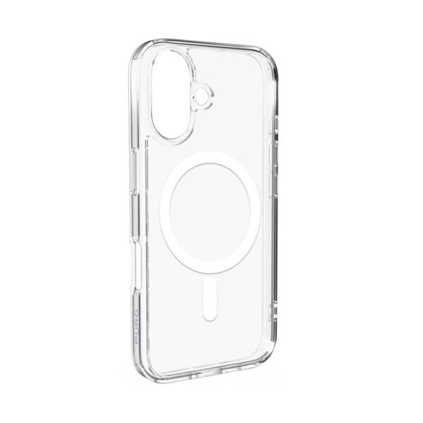 PURO LITE MAG MAGSAFE SILIKONE ETUI TIL IPHONE 16 PLUS - GENNEMSIGTIG