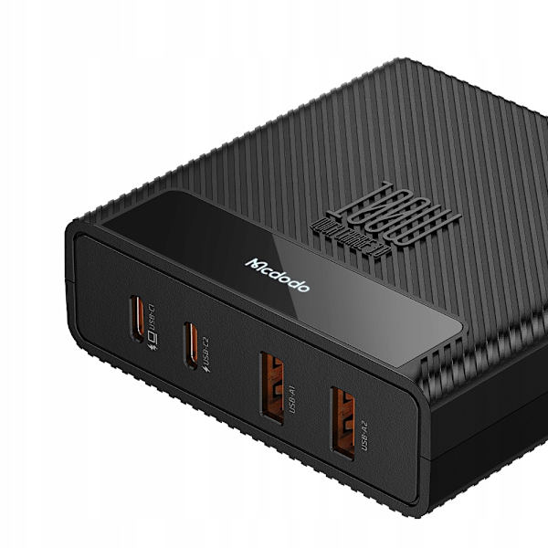 Laddstation, GaN, 4 portar, 100W, Mcdodo