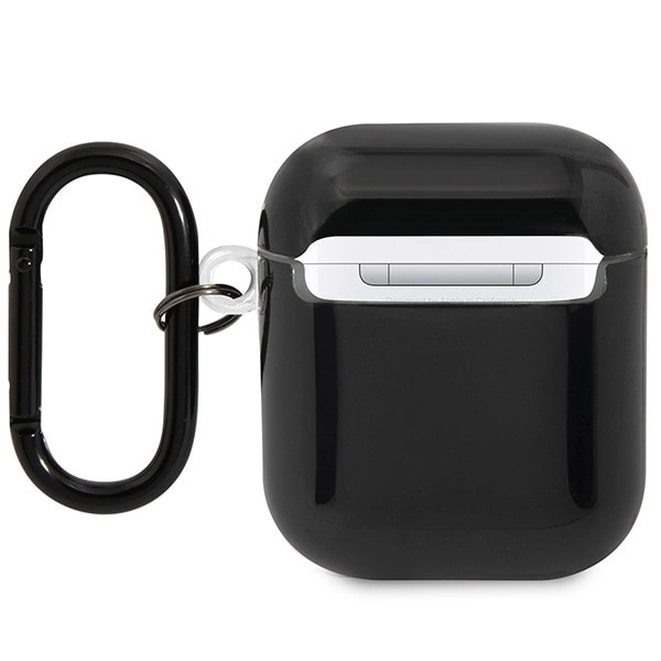 BMW MULTIPLE COLOURED LINES ETUI TIL AIRPODS 1/2 - SORT