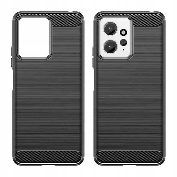 Spacecase Case Cover För Xiaomi Redmi Note 12 4G Svart