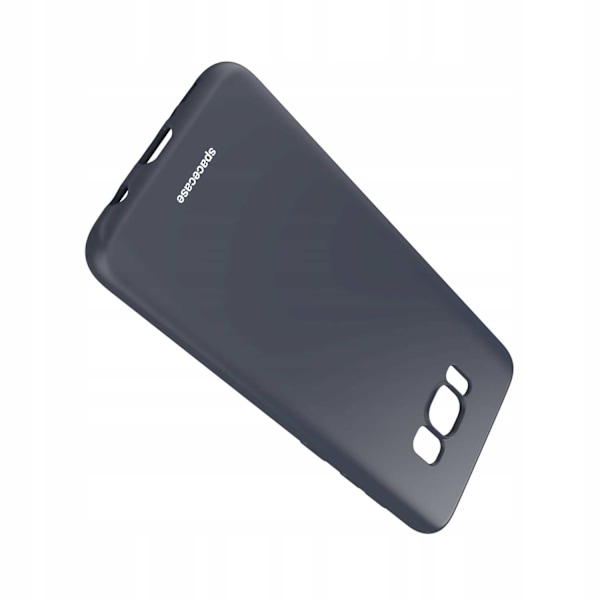Spacecase Silikonfodral För Galaxy S8 Svart Skydd