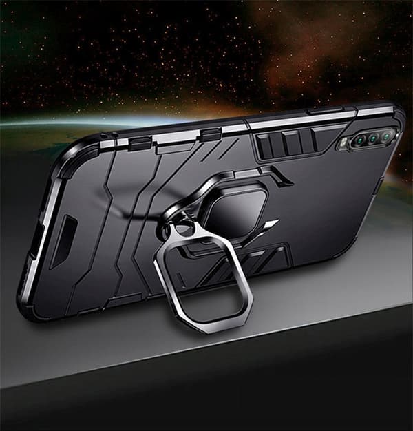 Spacecase Case Cover Till Huawei P30 X-Ring Black
