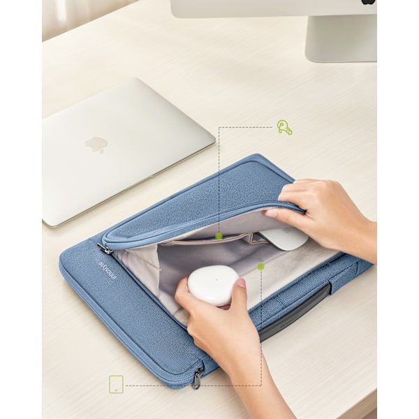 INNOSTYLE LAPTOPVÄSKA 14 VATTENTÄTT FODRAL OMNIPROTECT MILJÖVÄNLIG