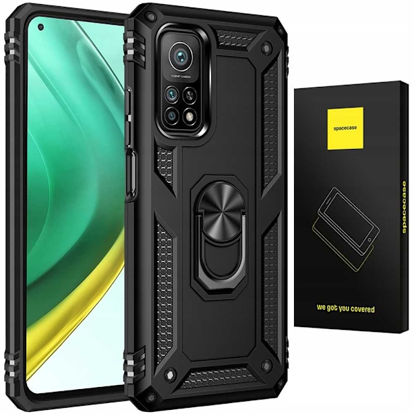 Spacecase Case Ring Nx För Xiaomi Mi 10T 10T Pro Black