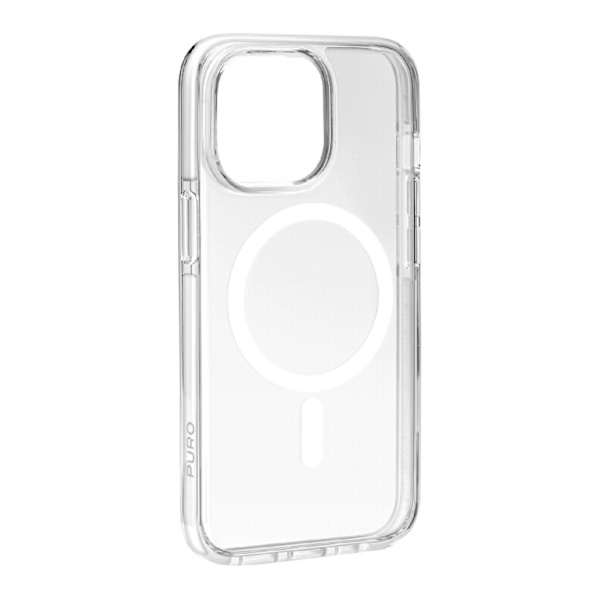 PURO LITE MAG PRO MAGSAFE SILIKONETUI TIL IPHONE 15 PRO MAX - GENNEMSIGTIG