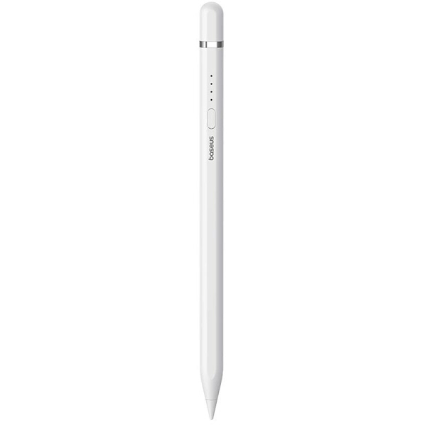 Baseus Smooth Writing 2 penn med aktiv spiss for iPad + USB-A - Lightning-kabel og utskiftbar spiss - hvit